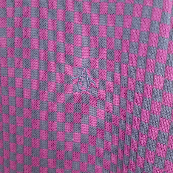 Large Mens Penguin By Munsingwear Blue & Purple - Picture 3 of 6